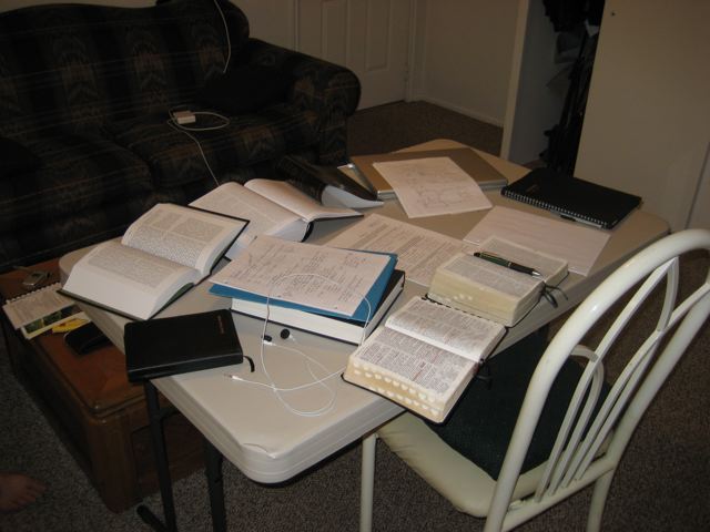 My Studying Desk